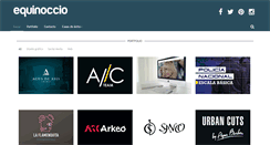 Desktop Screenshot of equinocciodesign.com